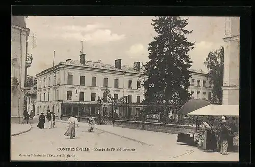 AK Contrexéville, Entrée de l`Etablissement