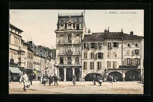 AK Épinal, Place des Vosges