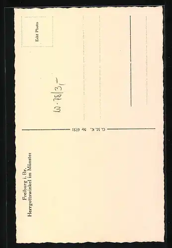 AK Freiburg i. B., Herrgottswinkel im Münster