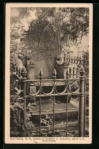 AK Rottweil a. N., Der Richtstuhl