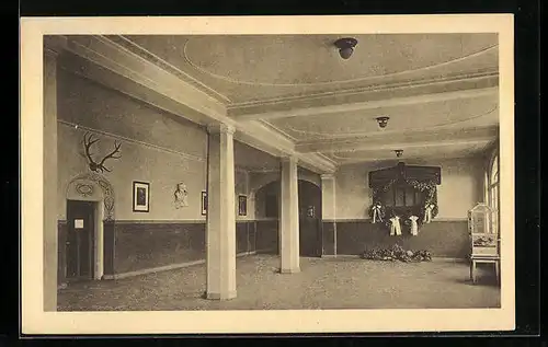 AK Berlin-Steglitz, paulsen Realgymnasium, im Saal