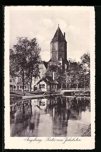 AK Augsburg, Partie am Jakobstor
