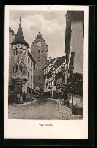 AK Meersburg, Blick durch das Tor