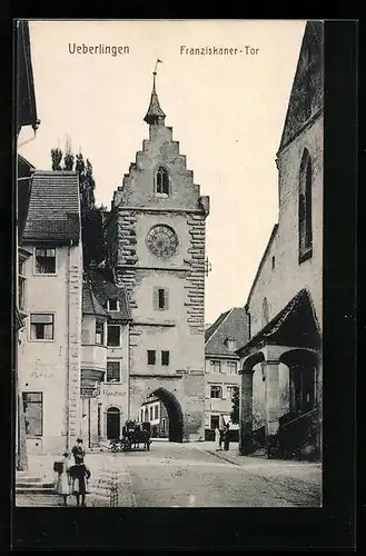 AK Ueberlingen, Blick auf das Franziskaner Tor