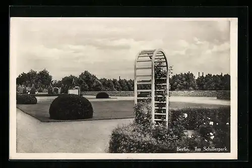 AK Berlin-Wedding, Blick in den Schillerpark