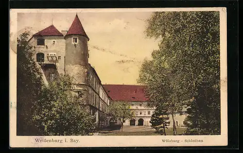 AK Weissenburg i. Bay., Wülzburg, Schlossbau