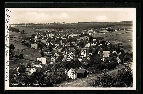AK Gelenau, Blick n. d. oberen Ortsteil