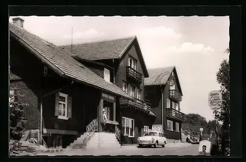 AK Bischofsheim a. Rhön, vor den Rhönhäuschen