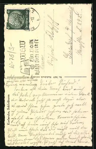 AK Karlsruhe, Der Schlossturm