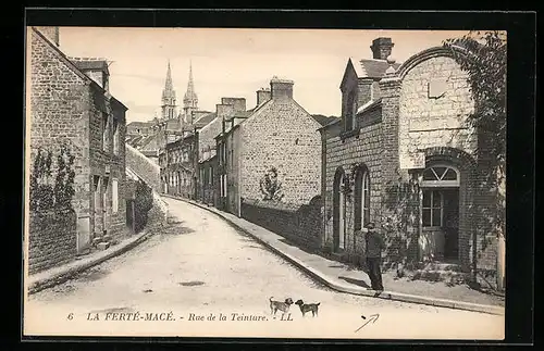 AK La Ferté-Macé, Rue de la Teinture