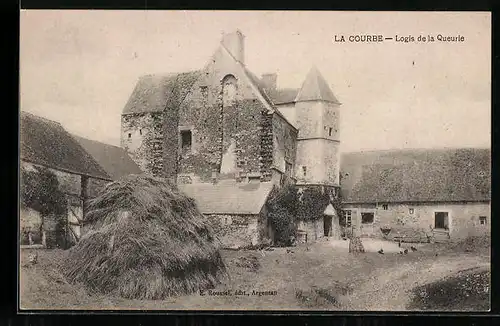 AK La Courbe, Logis de la Queurie