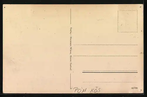 AK Horst-Seebad, Altes Rauchhaus am Meer