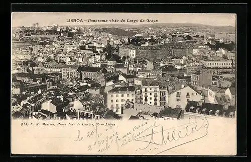 AK Lisboa, Panorama visto do Largo da Graca