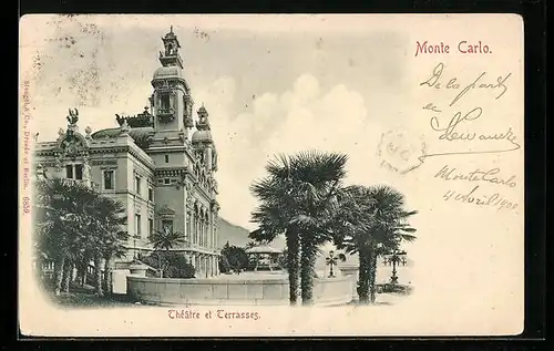 AK Monte Carlo, Theatre et Terrasses
