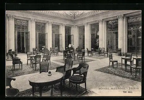 AK Paris, Hotel Meurice, The Hall