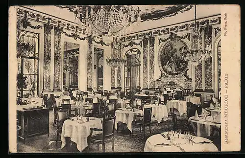 AK Paris, Restaurant Meurice, Interieur