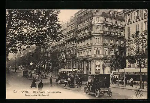 AK Paris, Boulevard Poissonnière