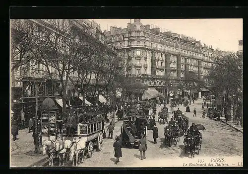 AK Paris, Le Boulevard des Italiens