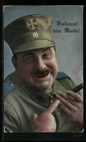 AK Verdammt feine Marke!, Soldat mit Zigarre