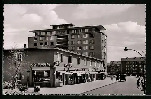 AK Köln-Deutz, Stegerwaldstrasse mit Gesellenhaus