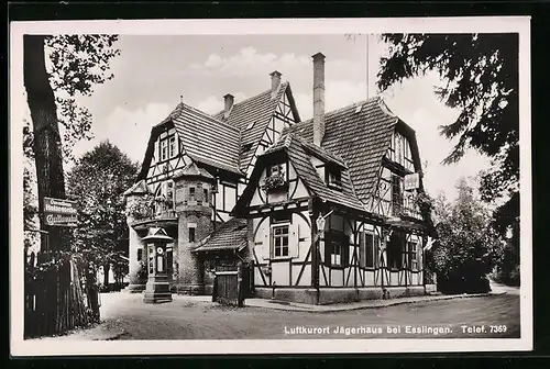 AK Esslingen, Kurhotel Luftkurort Jägerhaus