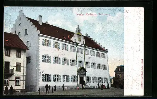 AK Tettnang, Gebäude des neuen Rathauses
