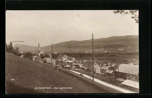 AK Le Sentier, Vue generale