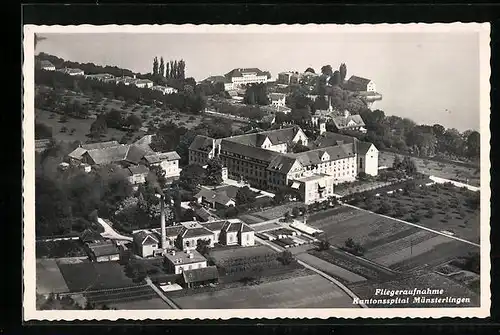 AK Münsterlingen, Kantonsspital, Fliegeraufnahme