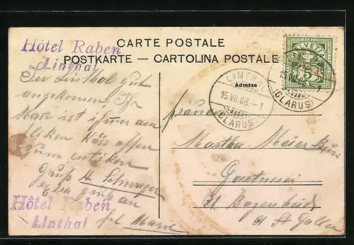 AK Linthal, Gesamtansicht mit Selbsanft