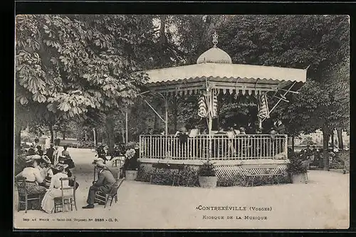 AK Contrexéville, Kiosque de la Musique