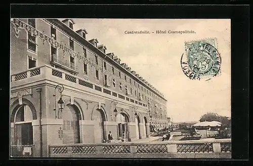 AK Contrexéville, Hotel Cosmopolitain