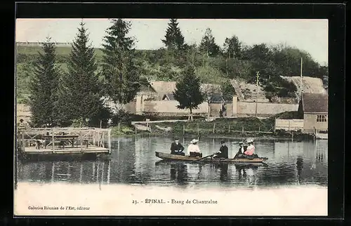 AK Épinal, Etang de Chantraine