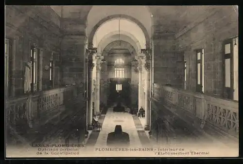 AK Plombières-les-Bains, Interieur de l`Etablissemnets Thermal