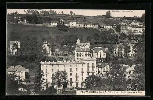 AK Plombières-les-Bains, Hotel Metropole et Villas