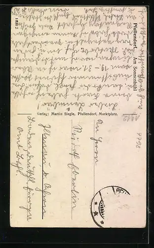 AK Pfullendorf, Strassenpartie am Sonnenbühl