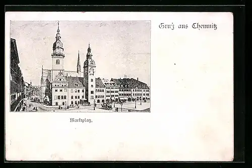 AK Chemnitz, Marktplatz