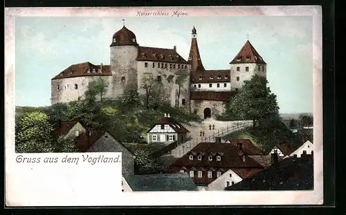 AK Mylau /Vogtland, Kaiserschloss