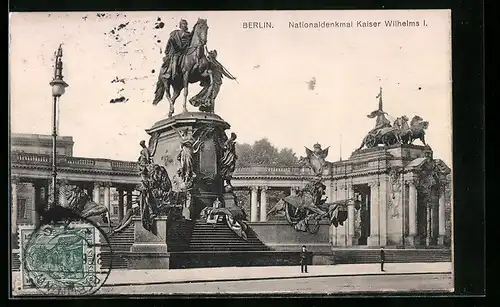 AK Berlin, Nationaldenkmal Kaiser Wilhelms I.