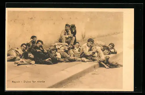 AK Neapel / Napoli, Dolce far niente