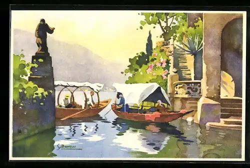 Künstler-AK S. Bonelli: Acquerelli dal vero