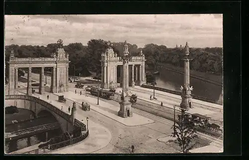 AK Berlin, Neue Charlottenburger Brücke