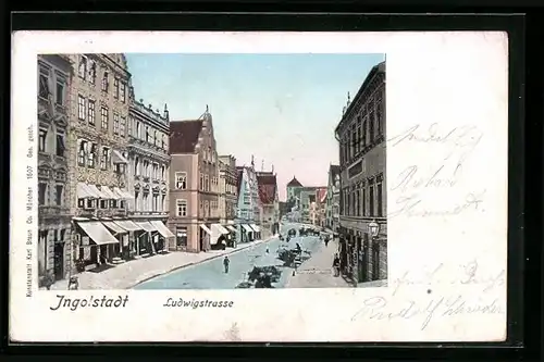 AK Ingolstadt, Partie in der Ludwigstrasse