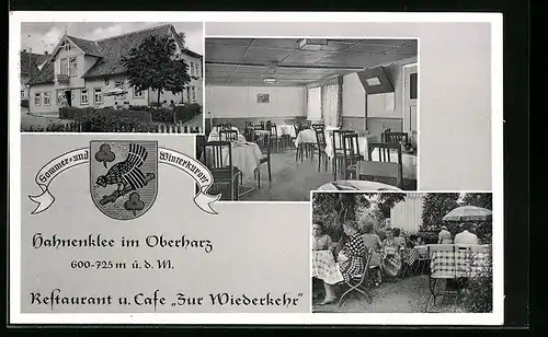 AK Hahnenklee i. Oberharz, Restaurant und Café Zur Wiederkehr