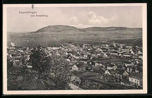 AK Treuchtlingen, Totalansicht vom Perlachberg