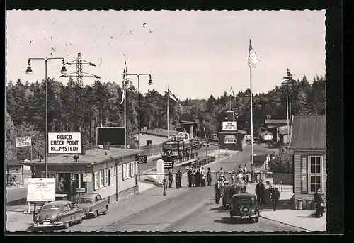 AK Helmstedt, Zonengrenze Autobahn-Kontrollpunkt