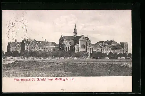 AK Mödling /N.-Oe., Missionshaus St. Gabriel