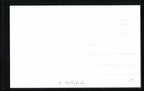 AK Hallstatt, Ortsansicht mit Kirche und See