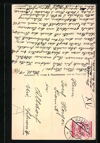 AK Hall, Rathaus und Brunnen