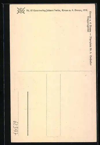 AK Krems a. d. Donau, Teilansicht, Sängerhof