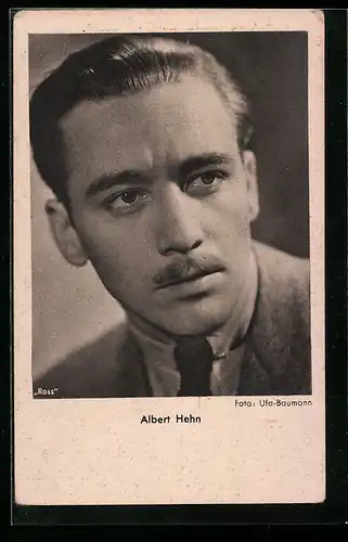 AK Schauspieler Albert Hehn mit Bart im Portrait